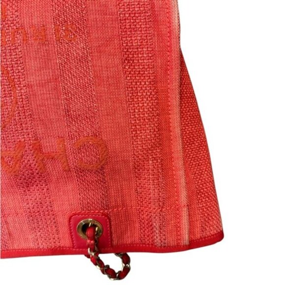 Chanel Deauville Canvas and Leather Tote - Picture 7 of 14